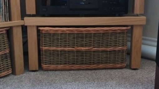 custom made storage basket made in uk