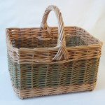 rectangular shopping basket made in uk
