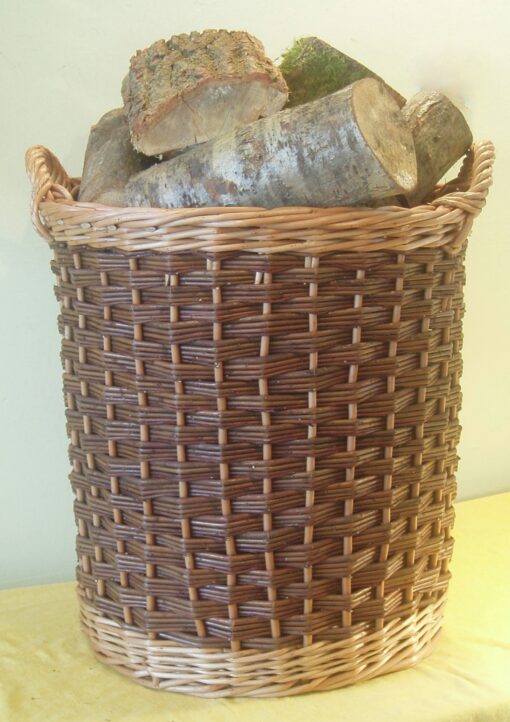 log basket made in UK