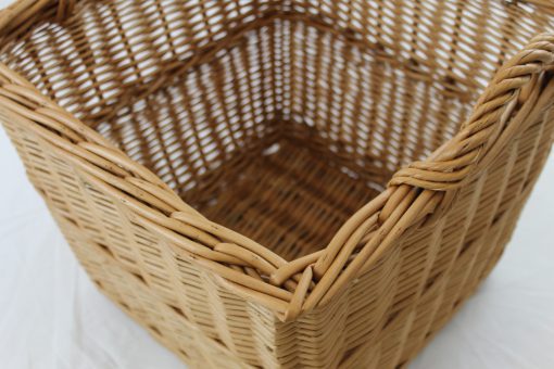 tapered square log basket
