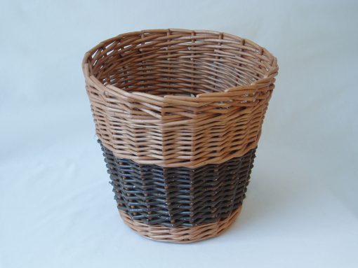 wicker waste paper basket made in uk